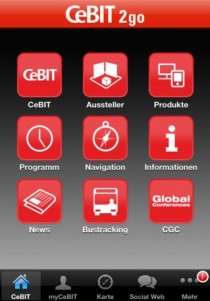 CeBIT App CeBIT2go