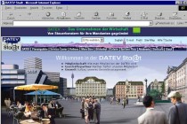 Die DATEV-Website im Jahr 2000